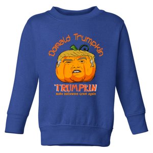 Donald Trumpkin Make Halloween Great Again Boys Girls Gift Toddler Sweatshirt