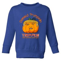 Donald Trumpkin Make Halloween Great Again Boys Girls Gift Toddler Sweatshirt