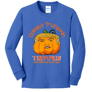 Donald Trumpkin Make Halloween Great Again Boys Girls Gift Kids Long Sleeve Shirt