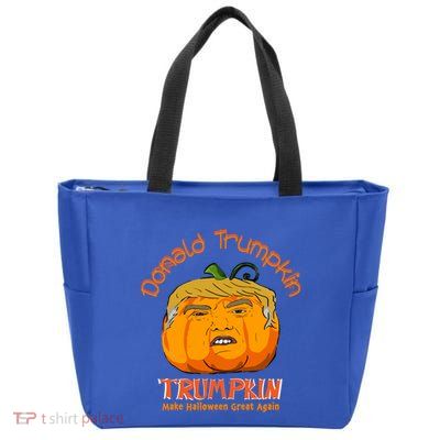 Donald Trumpkin Make Halloween Great Again Boys Girls Gift Zip Tote Bag