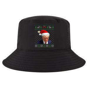 Donald Trump Mug Shot Ugly Christmas Cool Comfort Performance Bucket Hat