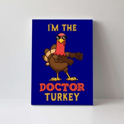 Doctor Turkey Matching Family Group Thanksgiving Funny Gift Canvas