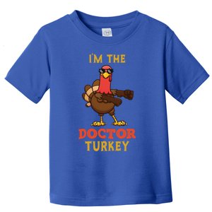 Doctor Turkey Matching Family Group Thanksgiving Funny Gift Toddler T-Shirt