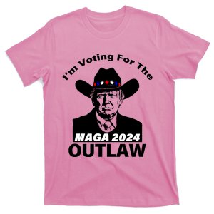 Donald Trump Maga IM Voting For The Outlaw 2024 President T-Shirt