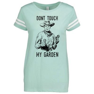 DonT Touch My Garden Funny Gardening Enza Ladies Jersey Football T-Shirt