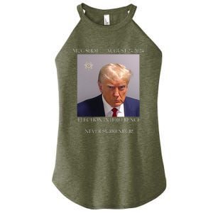 Donald Trump Mug Shot August 24 2024 Election Interference Women's Perfect Tri Rocker Tank