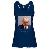 Donald Trump Mug Shot August 24 2024 Election Interference Ladies Essential Flowy Tank