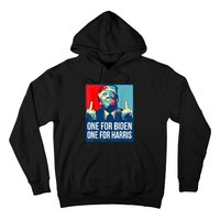 Donald Trump Middle Finger Biden Harris America Republican Hoodie