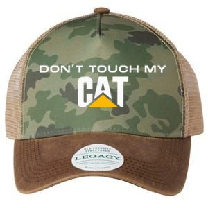 Dont Touch My Cat Operator Driver Fan Caterpillar Legacy Tie Dye Trucker Hat