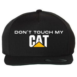 Dont Touch My Cat Operator Driver Fan Caterpillar Wool Snapback Cap