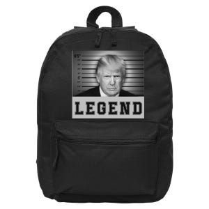 Donald Trump Mug Shot 2024 Donald Trump Is A Legend 16 in Basic Backpack