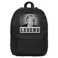 Donald Trump Mug Shot 2024 Donald Trump Is A Legend 16 in Basic Backpack