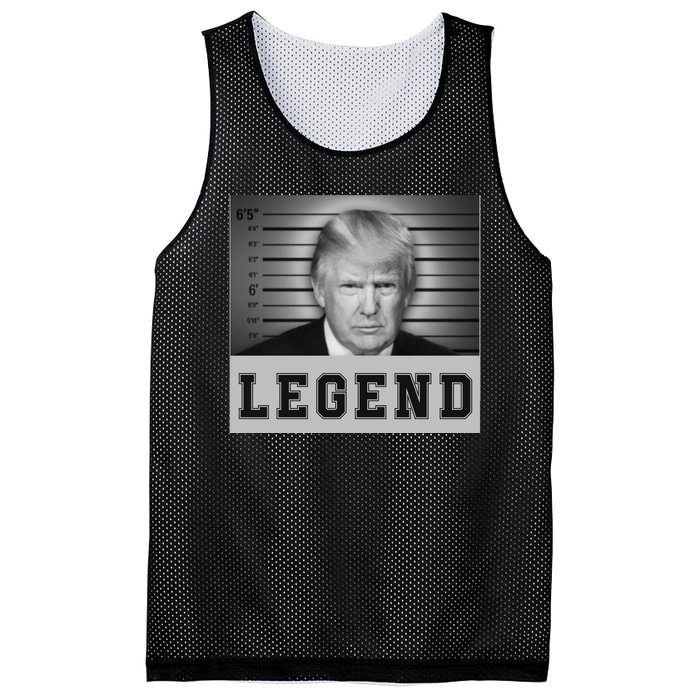 Donald Trump Mug Shot 2024 Donald Trump Is A Legend Mesh Reversible Basketball Jersey Tank