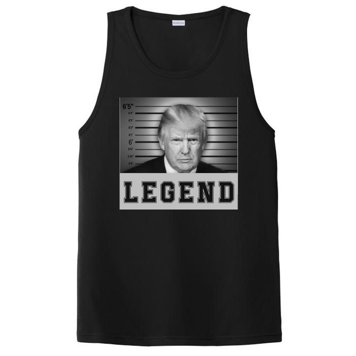 Donald Trump Mug Shot 2024 Donald Trump Is A Legend PosiCharge Competitor Tank