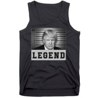 Donald Trump Mug Shot 2024 Donald Trump Is A Legend Tank Top