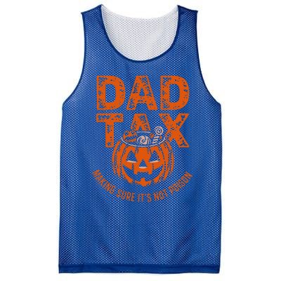 Dad Tax Making Sure Its Not Halloween Mesh Reversible Basketball Jersey Tank