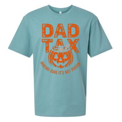 Dad Tax Making Sure Its Not Halloween Sueded Cloud Jersey T-Shirt