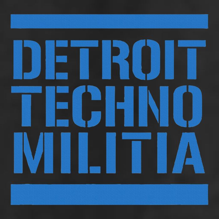 Detroit Techno Militia Blue Cool Comfort Performance Bucket Hat