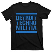 Detroit Techno Militia Blue T-Shirt