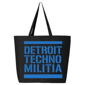 Detroit Techno Militia Blue 25L Jumbo Tote