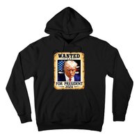 Donald Trump Mug Shot Wanted For U.S. President 2024 Hoodie