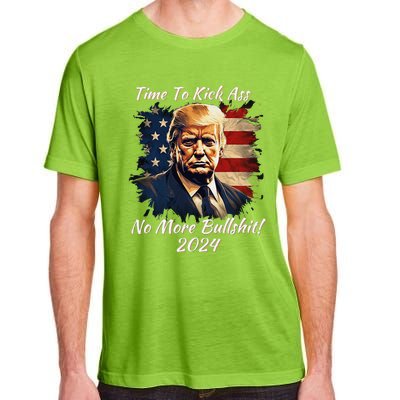 Donald Trump My President 2024 America Mug Shot Flag Funny Adult ChromaSoft Performance T-Shirt