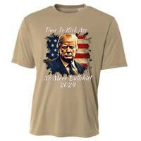 Donald Trump My President 2024 America Mug Shot Flag Funny Cooling Performance Crew T-Shirt