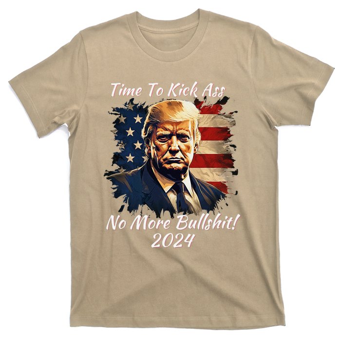 Donald Trump My President 2024 America Mug Shot Flag Funny T-Shirt