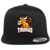 Don't Test Me I'm A Taurus Bull Birthday Gift Flatbill Hat
