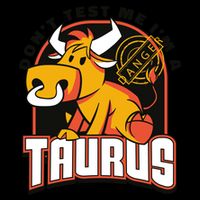 Don't Test Me I'm A Taurus Bull Birthday Gift 16 in Basic Backpack