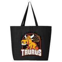 Don't Test Me I'm A Taurus Bull Birthday Gift 25L Jumbo Tote