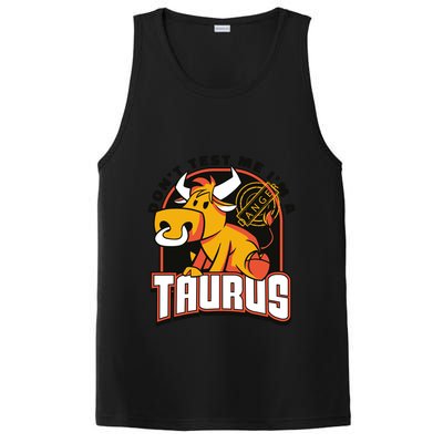 Don't Test Me I'm A Taurus Bull Birthday Gift PosiCharge Competitor Tank