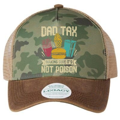 Dad Tax Making Sure It's Not Funny Father's Day Legacy Tie Dye Trucker Hat