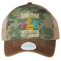 Dad Tax Making Sure It's Not Funny Father's Day Legacy Tie Dye Trucker Hat