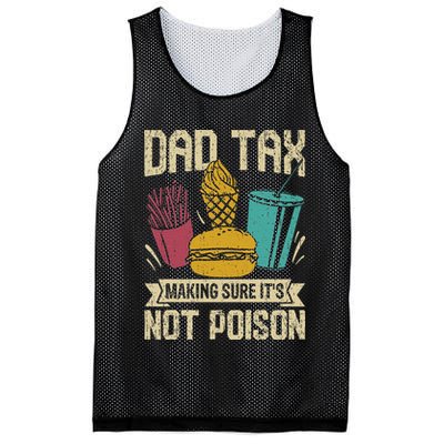 Dad Tax Making Sure It's Not Funny Father's Day Mesh Reversible Basketball Jersey Tank