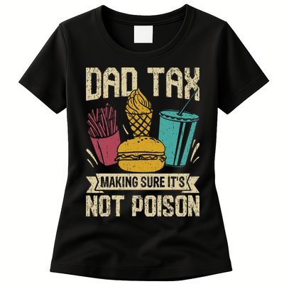 Dad Tax Making Sure It's Not Funny Father's Day Womens T-Shirt