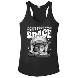 Don't Touch My Space Cat Ladies PosiCharge Competitor Racerback Tank