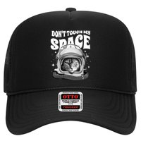 Don't Touch My Space Cat Trucker Hat