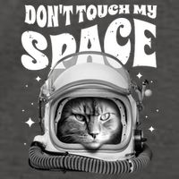 Don't Touch My Space Cat Vector Backpack