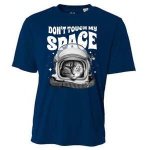 Don't Touch My Space Cat Cooling Performance Crew T-Shirt