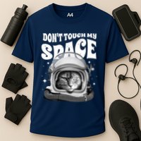 Don't Touch My Space Cat Performance Shirt