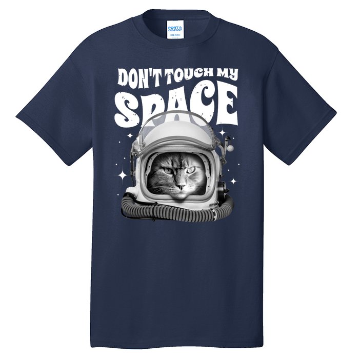 Don't Touch My Space Cat Tall T-Shirt