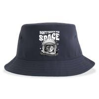 Don't Touch My Space Cat Sustainable Bucket Hat