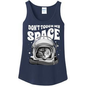 Don't Touch My Space Cat Ladies Essential Tank