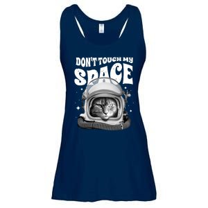 Don't Touch My Space Cat Ladies Essential Flowy Tank