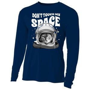 Don't Touch My Space Cat Cooling Performance Long Sleeve Crew