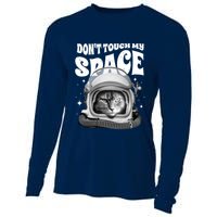 Don't Touch My Space Cat Cooling Performance Long Sleeve Crew