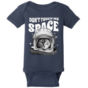 Don't Touch My Space Cat Baby Bodysuit