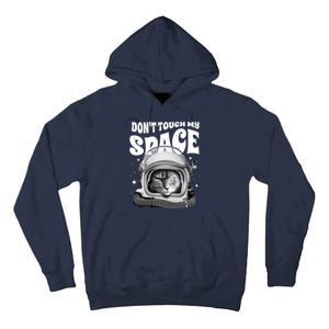 Don't Touch My Space Cat Tall Hoodie