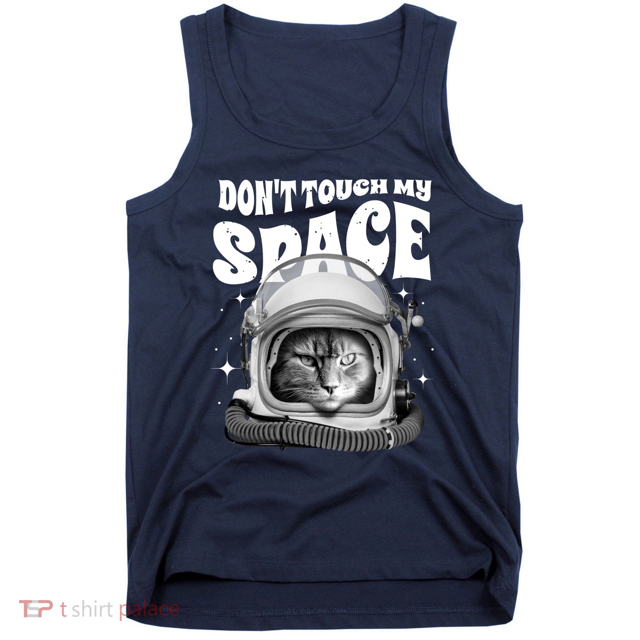 Don't Touch My Space Cat Tank Top